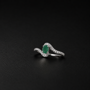 Silver Gemstone Rings