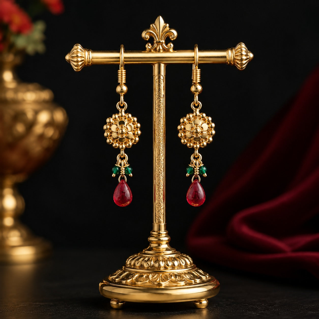 Handmade Luxury Traditional Earrings