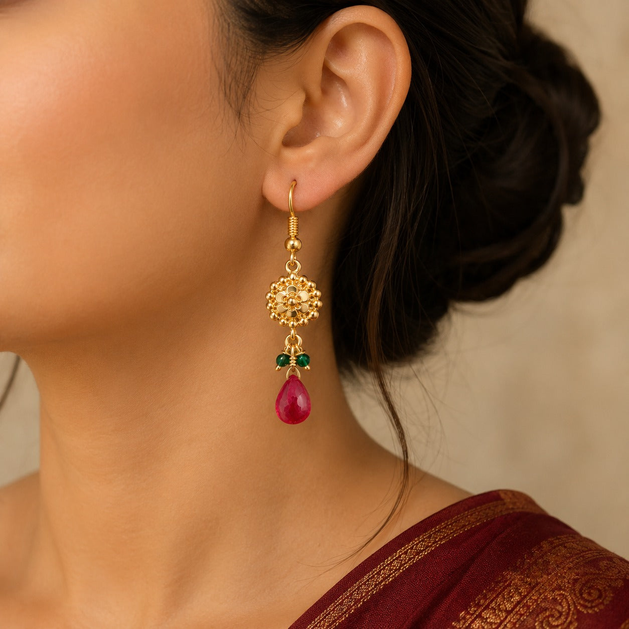 Handmade Luxury Traditional Earrings